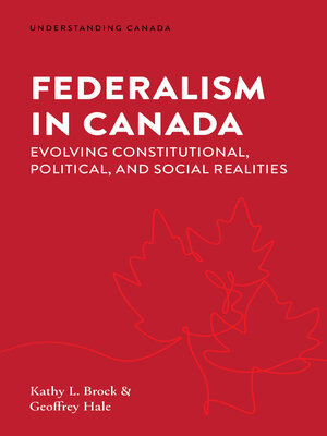 cover image of Federalism in Canada